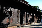 Myanmar - Inwa, Bagaya Kyaung wooden monastery. 